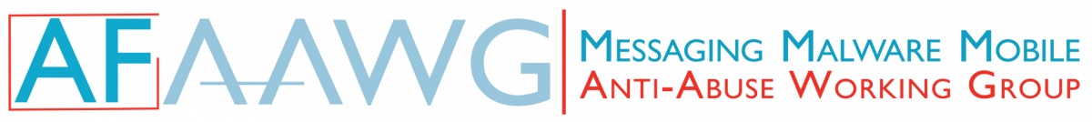 Image with text: Messaging Malware Mobile